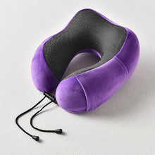 Load image into Gallery viewer, New U-Shaped Pillow Storage Memory Foam Travel Pillow
