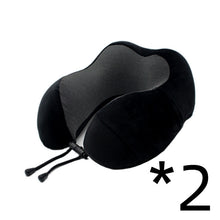 Load image into Gallery viewer, New U-Shaped Pillow Storage Memory Foam Travel Pillow
