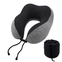 Load image into Gallery viewer, New U-Shaped Pillow Storage Memory Foam Travel Pillow
