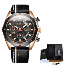 Load image into Gallery viewer, Luxury Men&#39;s Waterproof Chronograph Sport Watch - Top Brand Silicone Quartz Date Clock
